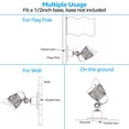 thumbnail image 5 of 3CCT Commercial LED Bullet Flood Lights, 20W/30W/40W, 4880LM, Dusk to Dawn, 22° Beam Angle, Knuckle Mount, Weatherproof, 100-277V, ETL Listed, 5 of 8