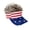 C, variant on Men's Flair Hair Visor Hat, Adjustable Sun Visor with Spiky Fake Hair Wig, USA Flag Patriotic Golf Cap for Fun Party & Outdoor