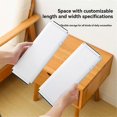 thumbnail image 4 of 5 Pack Drawer Dividers for Clothes, 11.02inch-17.52inch Adjustable Drawer Organizers 4.13inch High, 4 of 5
