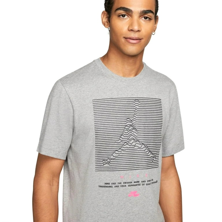 Men s Jordan Carbon Heather Grey Jumpman Altitude T Shirt M
