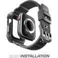 thumbnail image 4 of [Unicorn Beetle Pro] Designed for Watch Series 6/SE/5/4 [40mm], Rugged Protective Case with Strap Bands (Black), 4 of 6