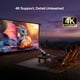 thumbnail image 3 of Aurzen BOOM mini proyector inteligente de Google TV con WiFi y Bluetooth, proyector de películas para exteriores y hogar compatible con 4K con altavoces de 20 W, audio DoIby, enfoque en tiempo real y, 3 of 5