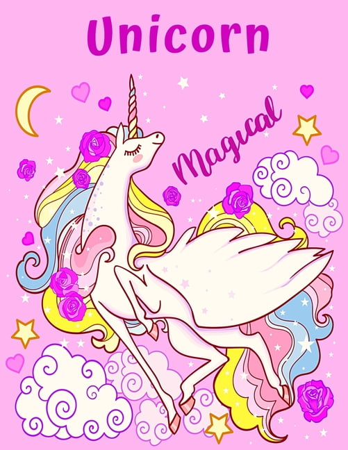 Unicorn Magic Painting Colouring Book Kids Christmas Stocking Filler for sale online 