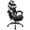 White, variant on Gaming Chair, Seenda Ergonomic Video Game Chair with Footrest and Lumbar Support,Computer Chair Height Adjustable with Swivel Seat and Headrest