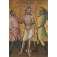 thumbnail image 2 of Spinello Aretino 18x24 Black Ornate Framed Double Matted Museum Art Print Titled: The Flagellation (ca. 1395-1400), 2 of 5