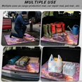 thumbnail image 3 of DISNIMO Raccoon Cherry Blossom Print Car Cargo Mat Heavy Duty Rear Trunk Liner Washable Dog Cargo Protector Suitable for Most Car Models, Easy to Clean, 3 of 7