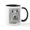 White/Black Inside, variant on CafePress - White Wolf Mug - 11 oz Ceramic Mug - Novelty Coffee Tea Cup