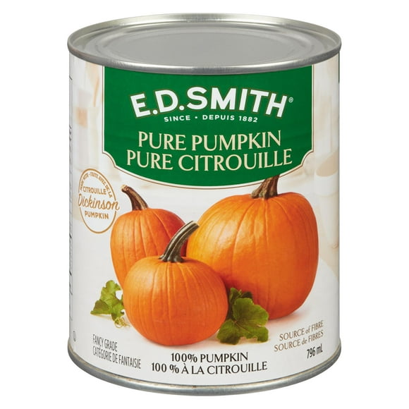 E.D. Smith 100% Pure Canned Pumpkin, 796 mL