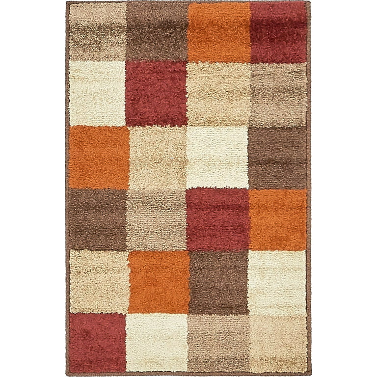Unique Loom Doormat 2 X 3 Coir Autumn Leaves Indoor/Outdoor Area Rug in the  Rugs department at
