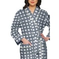 thumbnail image 4 of Moomaya Printed Bath Robe Girls Sleepwear Cotton Long Nightwear Loungewear, 4 of 6