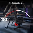 thumbnail image 4 of Silla Gamer BALAM RUSH FORCE SUPER Z5 Ergonomica Reclinable 180° 150Kg Reposabrazos 2D Piston Clase 4 Negro BR-940627, 4 of 6
