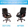 thumbnail image 5 of Piccocasa Waterproof Jacquard Office Chair Covers Swivel Armchair Black Large, 5 of 7