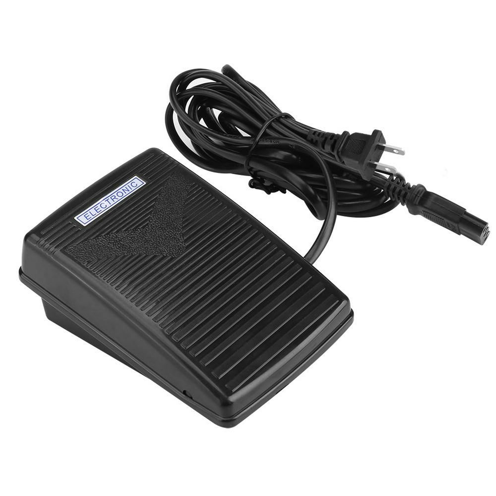 WALFRONT Home Sewing Machine Foot Control Pedal With Power Cord ,Foot