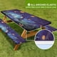 thumbnail image 1 of Mantel de Picnic con Funda de Playa, Conjunto de Tres Piezas, Mantel Elástico para Mesa de Camping, Mantel Impermeable para Exteriores, 1 of 6