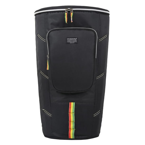 Mochila para djembé, bolsa acolchada para tambor africano, bolsa de transporte con correa para el hombro 12 pulgadas