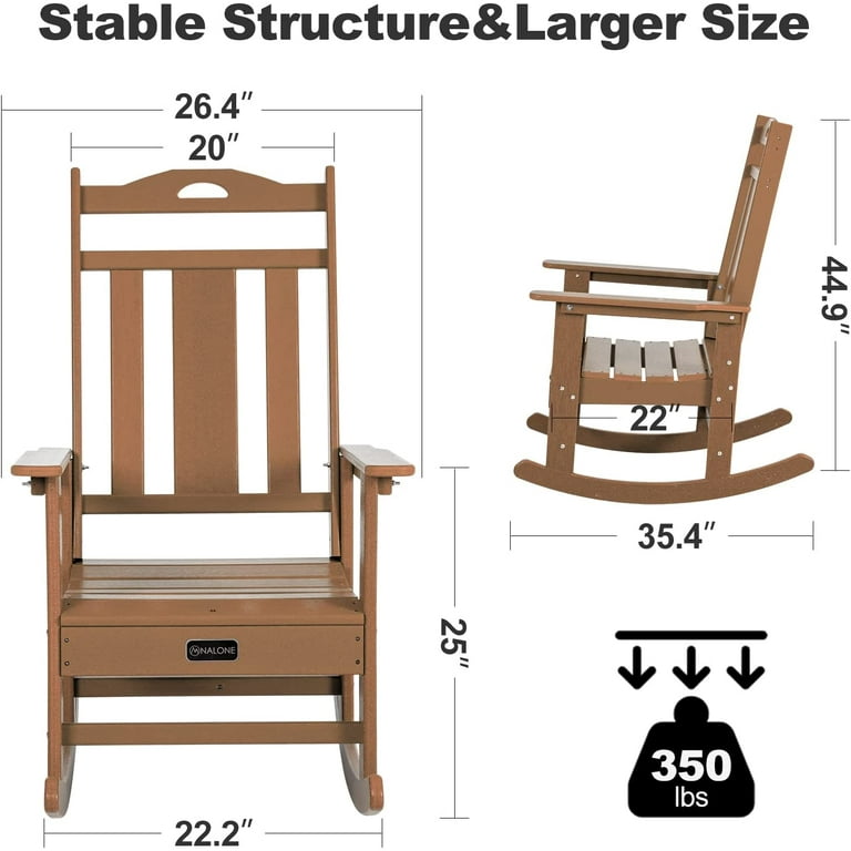 Rocking chair dimensions new arrivals