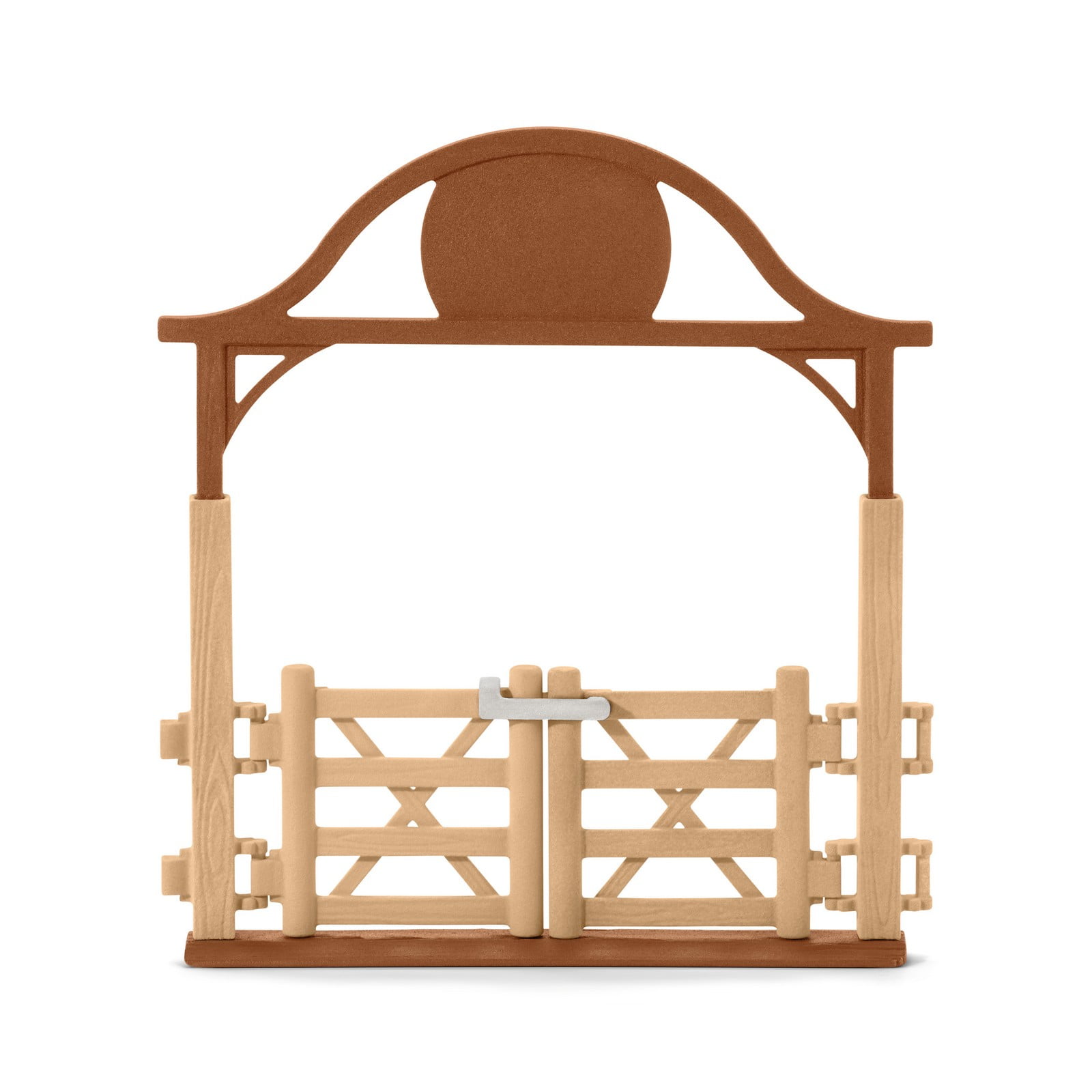 schleich paddock with entry gate