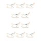 thumbnail image 1 of Guardurnaity Tobilleras Joyas turquesa Estilo simple Accesorios de playa Regalos de San Valentín para mujeres Niñas Fiesta Bodas Oro Type1 NO1 Guardurnaity CBP253785, 1 of 5