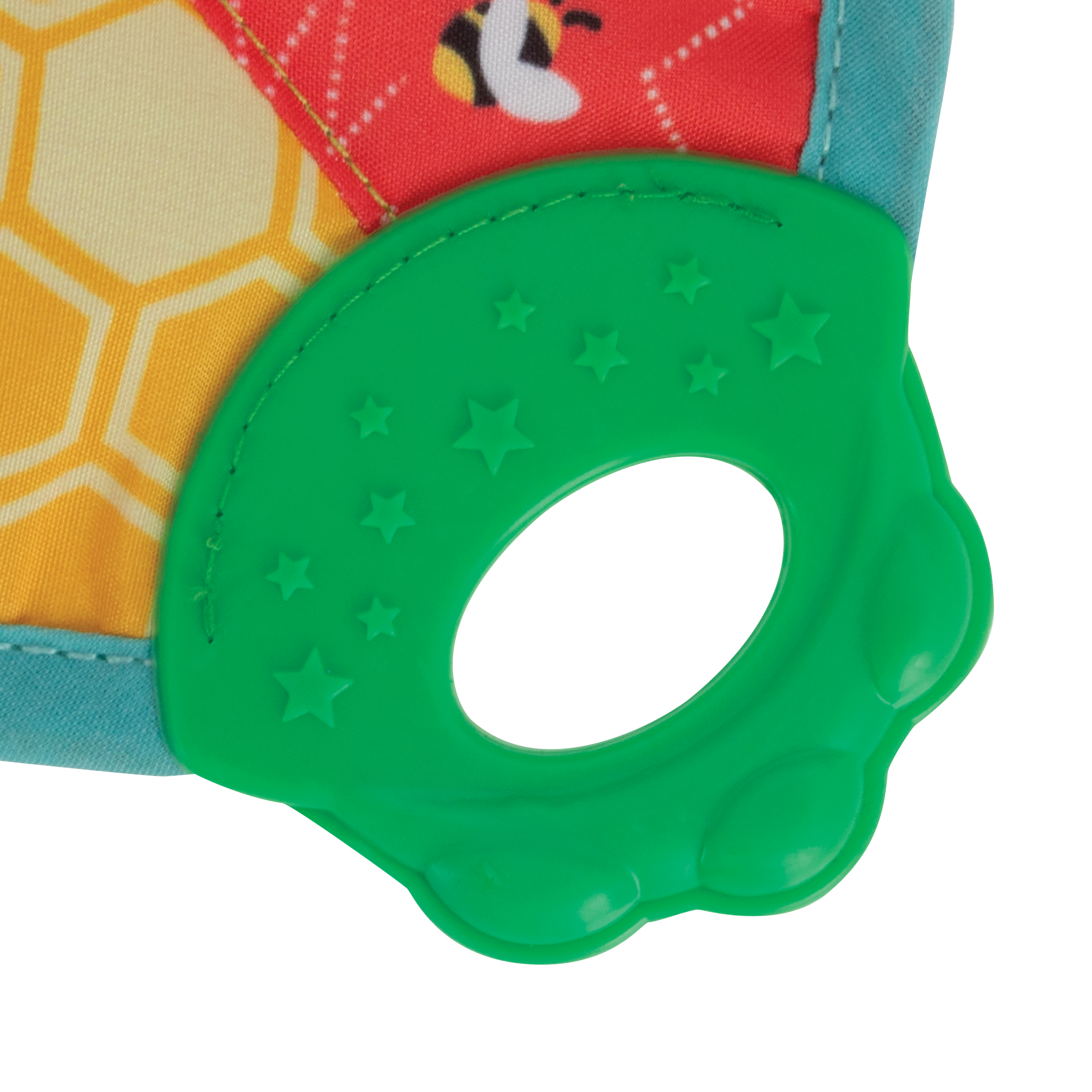 Nuby Teething Blankie and Teether Toy Frog Design photo 4