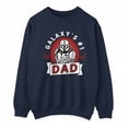 thumbnail image 1 of Star Wars Mandalorian Mens Galaxy Dad Sweatshirt, 1 of 2
