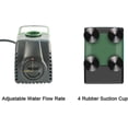 thumbnail image 2 of Bomba de agua sumergible, mini bomba sumergible de 25 W 1500 l/h, Ac220-240 V con 2 boquillas bombas para fuentes acuario, estanque, jardín (hy), 2 of 5