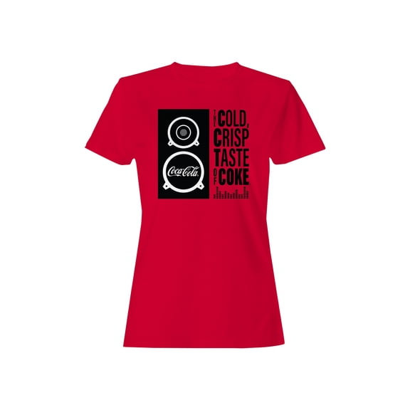 Officially Licensed Coca Cola Cold Crisp Taste Women's T-shirt