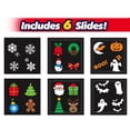 thumbnail image 3 of Presentación de diapositivas Holiday Projector Star Shower con 6 diapositivas, 3 of 9