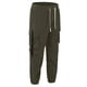 thumbnail image 4 of Pantalones cargo streetwear para hombre - Pantalones utilitarios de pana - Poliéster, múltiples bolsillos, tallas S-XXL, 4 of 6