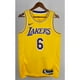 thumbnail image 2 of Hot pressed 2023 nba Los Angeles Lakers No. 6 James yellow classic basketball jersey, 2 of 2