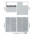 thumbnail image 2 of Next Day Labels Pressure Seal Tax Forms W-2 4 Per Page, 8-1/2 x 11, 2 of 5