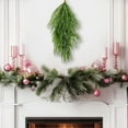 thumbnail image 5 of Wreath Realistic Greenery Vine Door Holiday Front Door Hanging Ornament Advent And Wreath Set Valentines Day Outdoor Wreaths for Front Door Primitive Wreaths Welcome Door Wreath Plug in Wreath 20", 5 of 8
