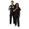 thumbnail image 3 of Adar Pro Scrubs For Women - Skinny Leg Yoga Scrub Pants, 3 of 7