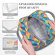 thumbnail image 3 of Easygdp Colorful Fish 1 Bolsa de Almuerzo Insulada Grande, Forro de Aluminio, Diseño Espacioso, a Prueba de Fugas, Ideal para Trabajo, Picnics, Viajes y Actividades al Aire Libre, 3 of 6