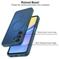 thumbnail image 4 of Tekcoo for Samsung Galaxy A15 5G Case, Compatible with MagSafe Military Grade Drop Protection Magnetic Rugged Cover Translucent Back Shockproof Phone Case for Samsung Galaxy A15 5G - Blue, 4 of 10