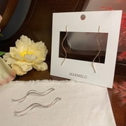 Stunning Spiral Threader earrings