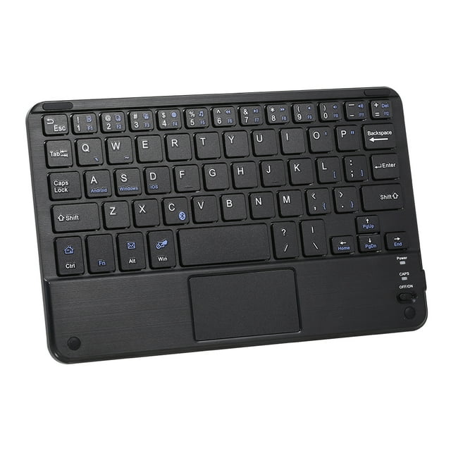 Clavier Sans Fil BT 3.0 59 Touches Ultra-Mince Mini Clavier BT avec Pavé Tactile Support Android