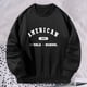 thumbnail image 1 of Sudadera para mujer, jersey, sudadera, Tops estampados, sudadera con cuello redondo, ropa de otoño, ropa de calle para caminar al aire libre, , SG Yinane sudadera con cuello redondo, 1 of 8