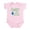 Petal Pink, variant on CafePress - Daddy's Little Monster Body Suit - Baby Light Bodysuit, Size Newborn - 24 Months