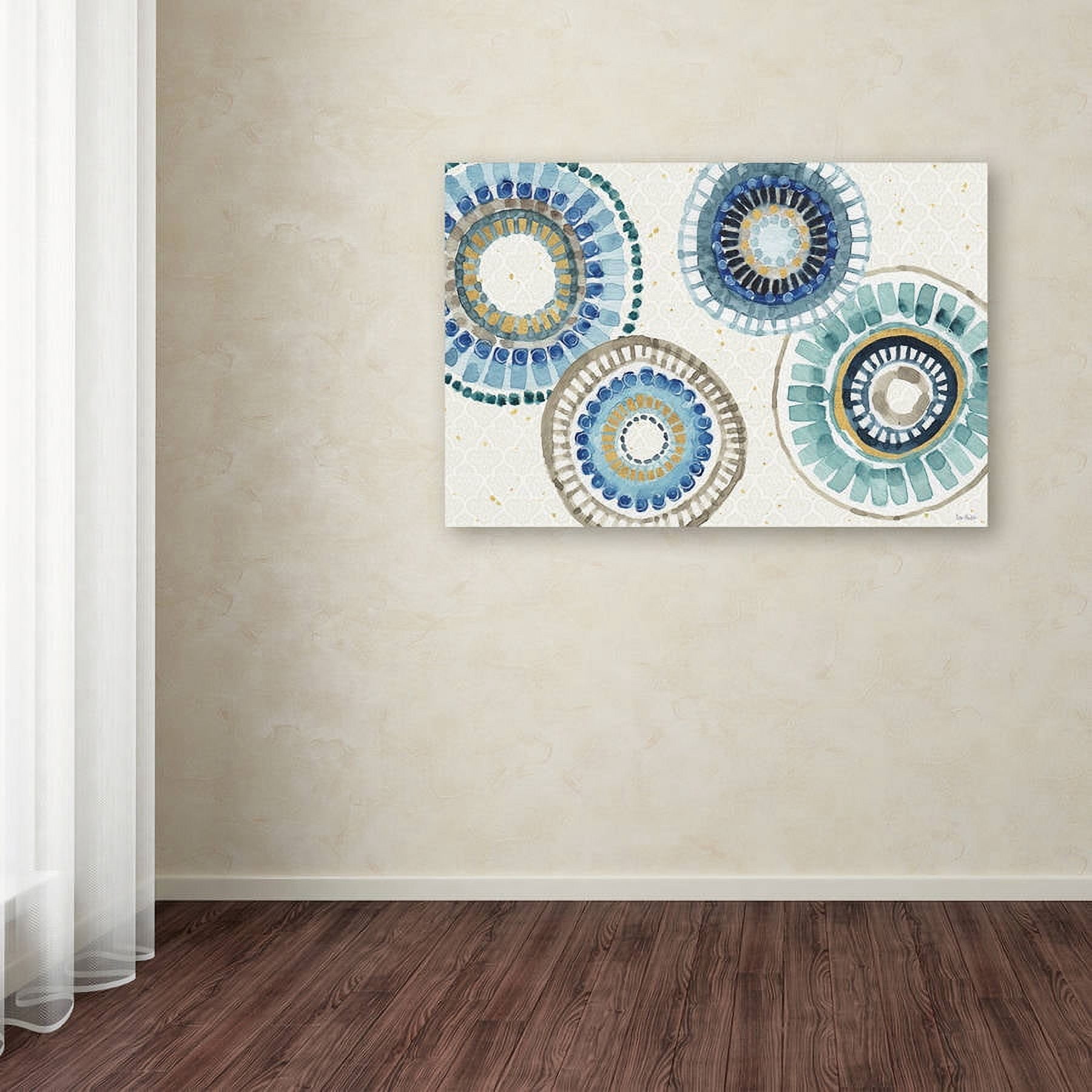 Trademark Fine Art "Indigold XXV" Canvas Art by Lisa Audit