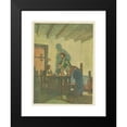 thumbnail image 2 of Franklin Booth 14x18 Black Modern Framed Museum Art Print Titled - I Think Thou Callest Thyself Miles Hendon, if I Heard Thee Aright, 2 of 5