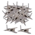 thumbnail image 1 of 50 Pinzas Decorativas para árbol de Navidad, con Forma de Bola O Flor. Accesorios Metálicos Portátiles, Duraderos, Tipo Pinza de Cocodrilo Y de Resort, 1 of 9