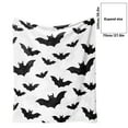 thumbnail image 4 of Dmlowu Halloween Decorations Bat Cooling Blanket, 28x39 Inch Gentle Fleece Blanket, Fluffier Warm Halloween Throw Blanket for Couch, Comfortable Cooling Comforter for All Seasons, 4 of 7