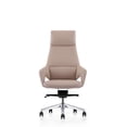 thumbnail image 5 of Modrest - Prost Modern Beige High Back Executive Office Chair, 5 of 5