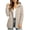 Khaki, variant on Jacket for Women Solid Color Loose Long-Sleeved Tops Casual Softshell Jacket with Button Pockets Jacket Women