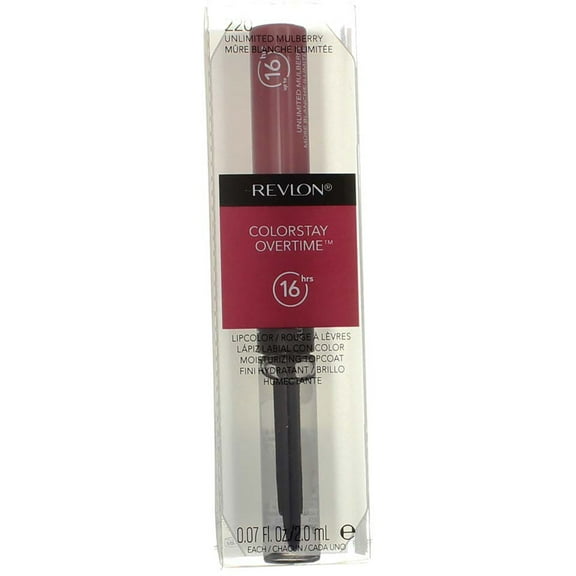 Revlon ColorStay Overtime Liquid Lip Color, Unlimited Mulberry [220] 0.07 oz