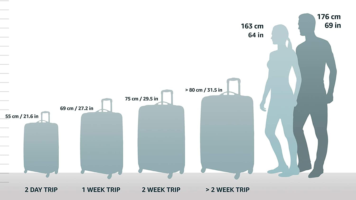 Samsonite luggage 62 linear inches Clearance
