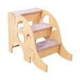 thumbnail image 1 of jinwen 3 Step Dog Step Lightweight for Small Dogs Cats Dog Ladder for Sofa Home Car, 1 of 9