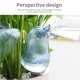 thumbnail image 5 of Inteprter Gotero de agua en forma de pájaro Linda herramienta de riego automático transparente Auto-riego Pequeño Perspectiva adorable Planta doméstica Jardín y Patio Azul Inteprter HA024766-01, 5 of 5