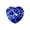 12-Dec-Created Tanzanite, variant on Iefil Earrings for Women, 925 Sterling Silver October Birthstone Sapphire Heart Stud Earrings for Women