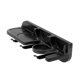 thumbnail image 1 of Estante de plástico para almacenamiento de café, soporte para utensilios de café de montaje en pared negro, accesorios para el hogar, 1 of 8